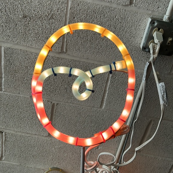 Rope light pastel Easter egg pathway lights - Picture 2 of 4